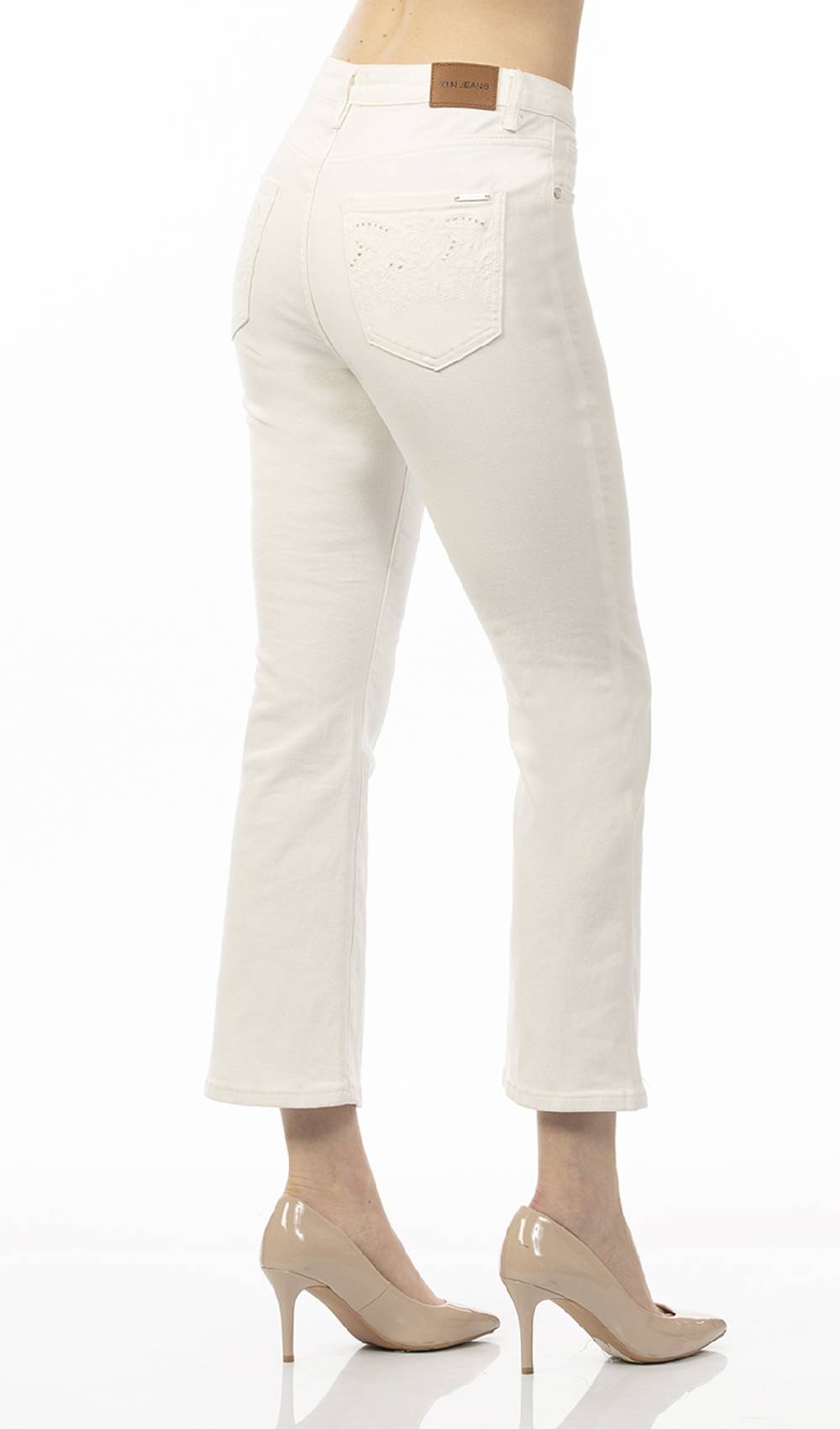 Koralline JEANS IN DENIM COLORATO Promozione