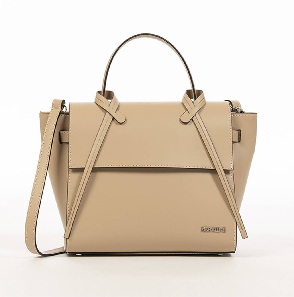 Koralline BORSA IN PELLE CON LACCETTI AL MANICO In Saldo