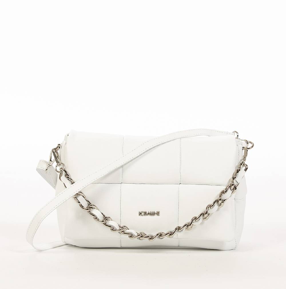 Koralline POCHETTE IN PELLE TRAPUNTATA CON CATENA 2025