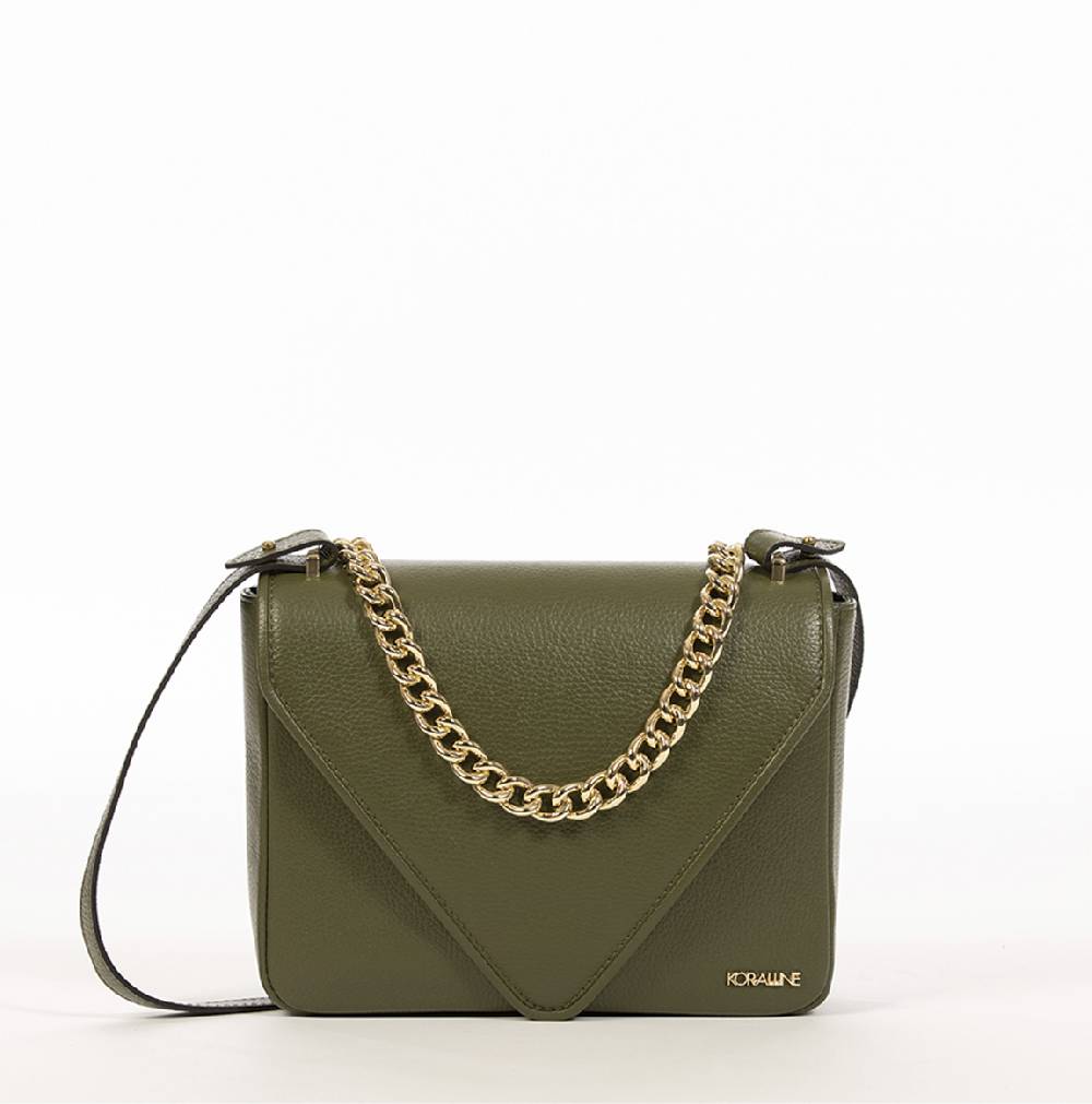 Koralline BORSA IN PELLE CON CATENA Acquista Ora