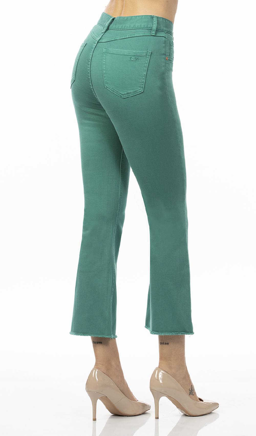 Koralline PANTALONE TINTO CAPO ZAMPETTA CROP 2025