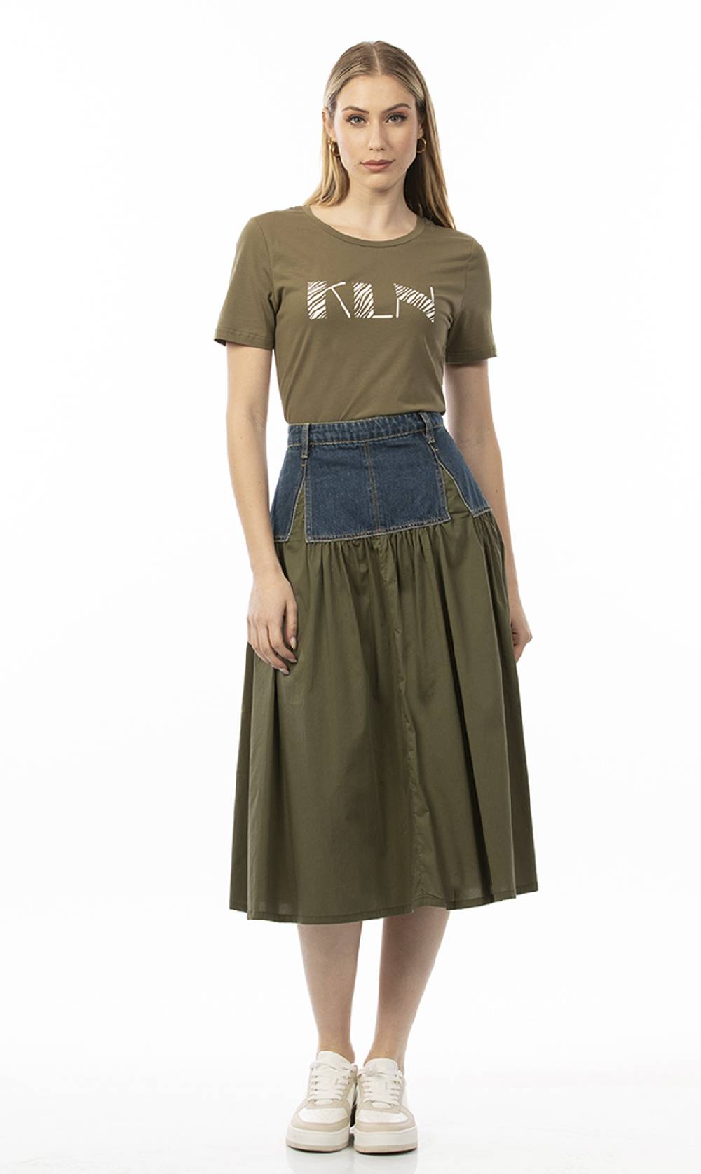 Koralline T-SHIRT CON LOGO ZEBRATO Pezzi Unici