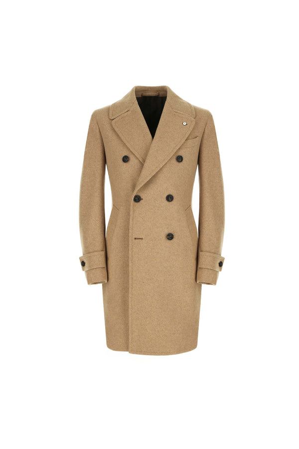 L.B.M. 1911 Cappotto Chesterfield in jersey beige Cappotto Chesterfield in jersey beige Affare Del Giorno
