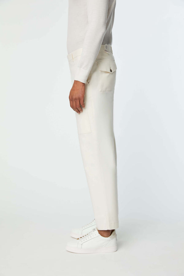 L.B.M. 1911 Pantalone TONY non trattato bianco Pantalone TONY non trattato bianco Online