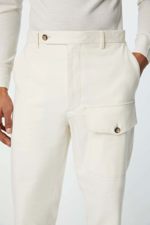 L.B.M. 1911 Pantalone TONY non trattato bianco Pantalone TONY non trattato bianco Online