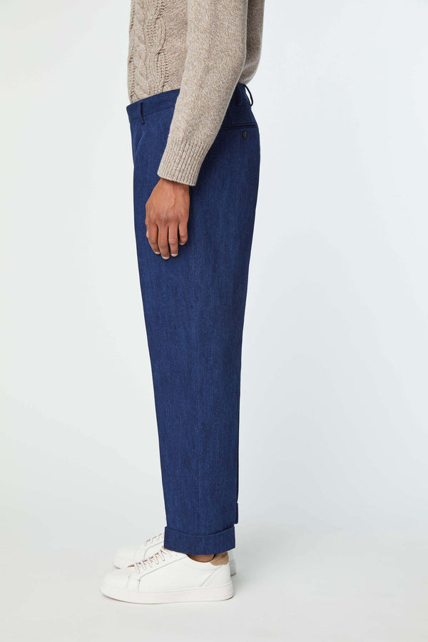 L.B.M. 1911 Pantalone Jaco Sartorial Indigo blu denim Pantalone Jaco Sartorial Indigo blu denim 2025