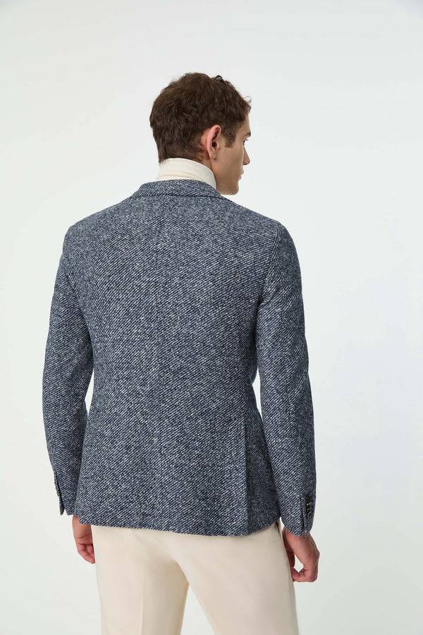 L.B.M. 1911 Giacca JACK in jersey blu Giacca JACK in jersey blu Enormi sconti