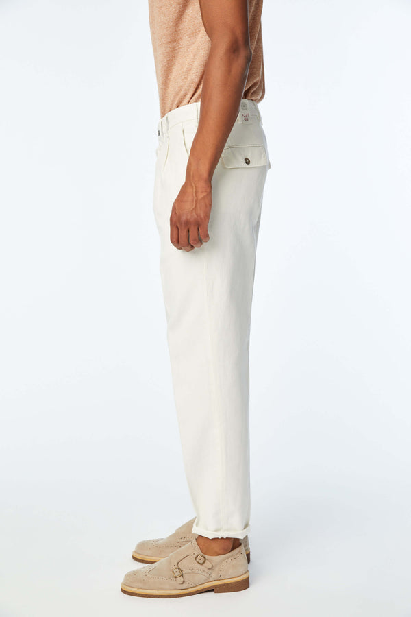 L.B.M. 1911 Pantalone CHARLIE tinto capo bianco Pantalone CHARLIE tinto capo bianco Negozi Online