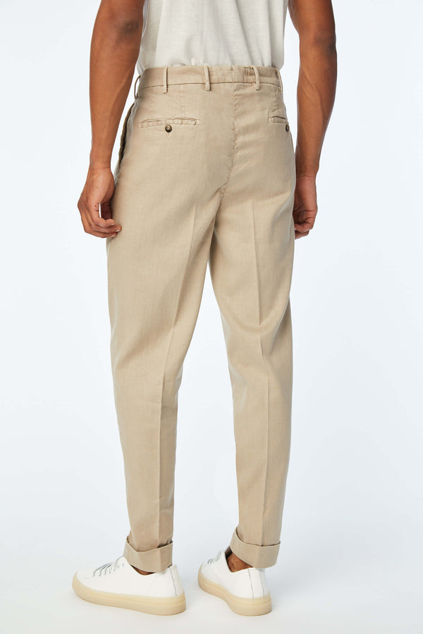 L.B.M. 1911 Pantalone MILES tinto capo beige Pantalone MILES tinto capo beige Sconto