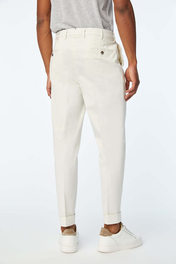 L.B.M. 1911 Pantalone MILES tinto capo bianco Pantalone MILES tinto capo bianco Outlet