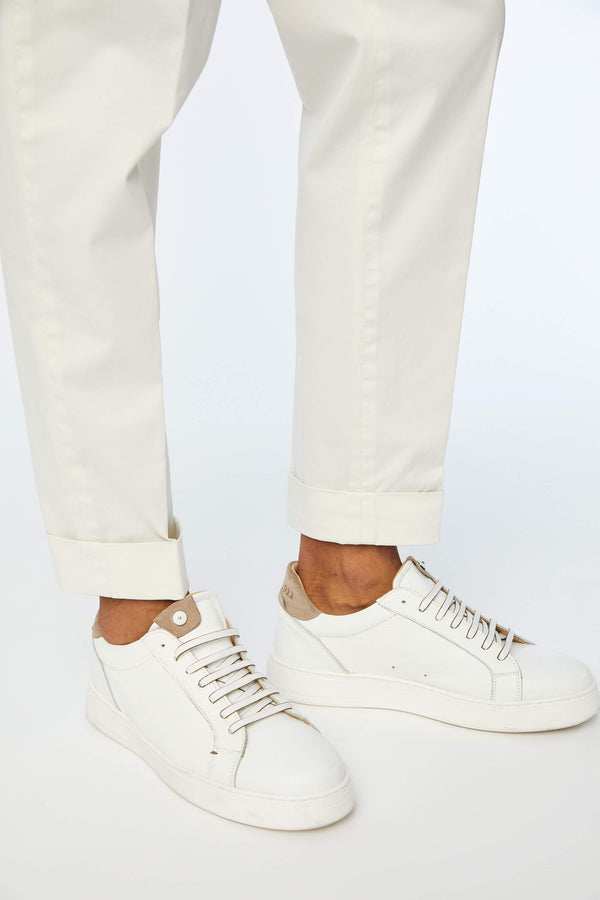 L.B.M. 1911 Pantalone MILES tinto capo bianco Pantalone MILES tinto capo bianco Outlet