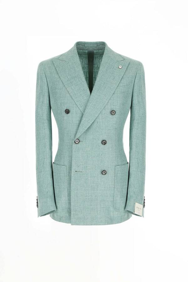 L.B.M. 1911 Giacca TOM doppiopetto slim verde Giacca TOM doppiopetto slim verde Saldi