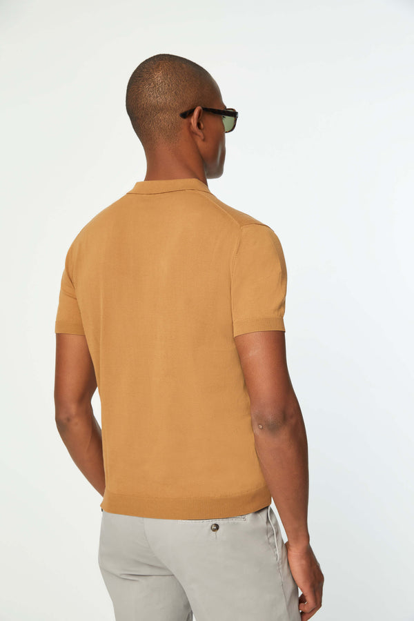 L.B.M. 1911 Polo in maglia giallo ocra Polo in maglia giallo ocra Offerte