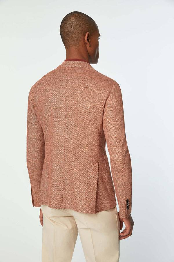 L.B.M. 1911 Giacca STEVE slim in jersey terra di Siena Giacca STEVE slim in jersey terra di Siena Outlet