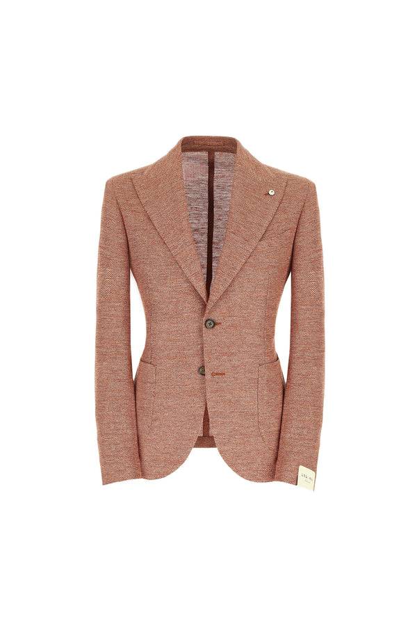 L.B.M. 1911 Giacca STEVE slim in jersey terra di Siena Giacca STEVE slim in jersey terra di Siena Outlet