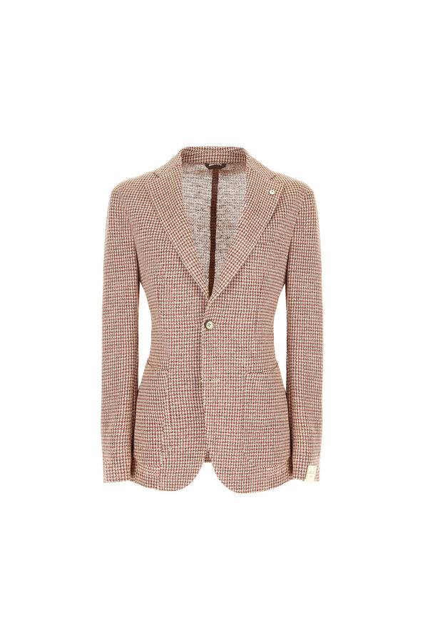 L.B.M. 1911 Giacca JACK in jersey pied de poule Giacca JACK in jersey pied de poule 2025