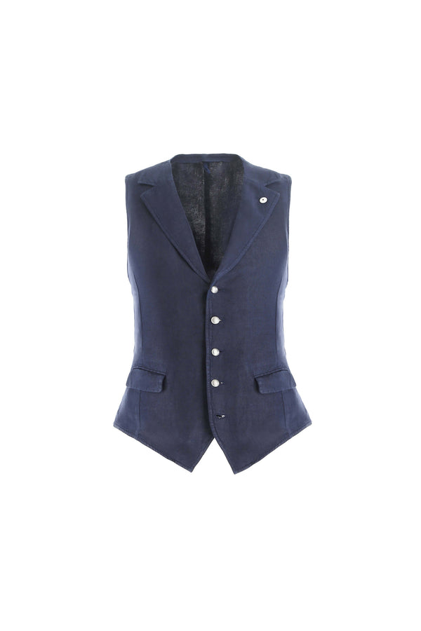 L.B.M. 1911 Gilet OSCAR tinto capo blu Gilet OSCAR tinto capo blu Hotsell
