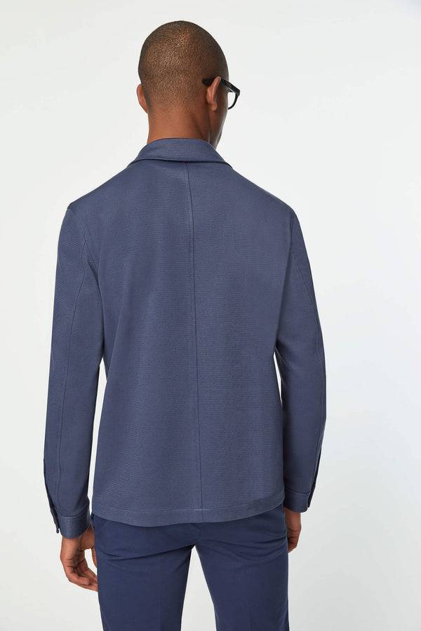 L.B.M. 1911 Overshirt in Jersey blu Overshirt in Jersey blu 2025