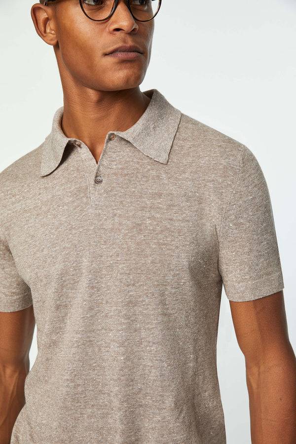 L.B.M. 1911 Polo in maglia melange Polo in maglia melange Pezzi Unici