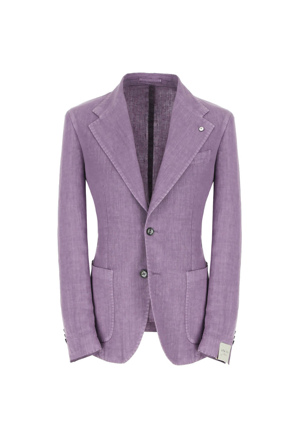 L.B.M. 1911 Giacca Francis slim tinto capo lilla Giacca Francis slim tinto capo lilla Moda
