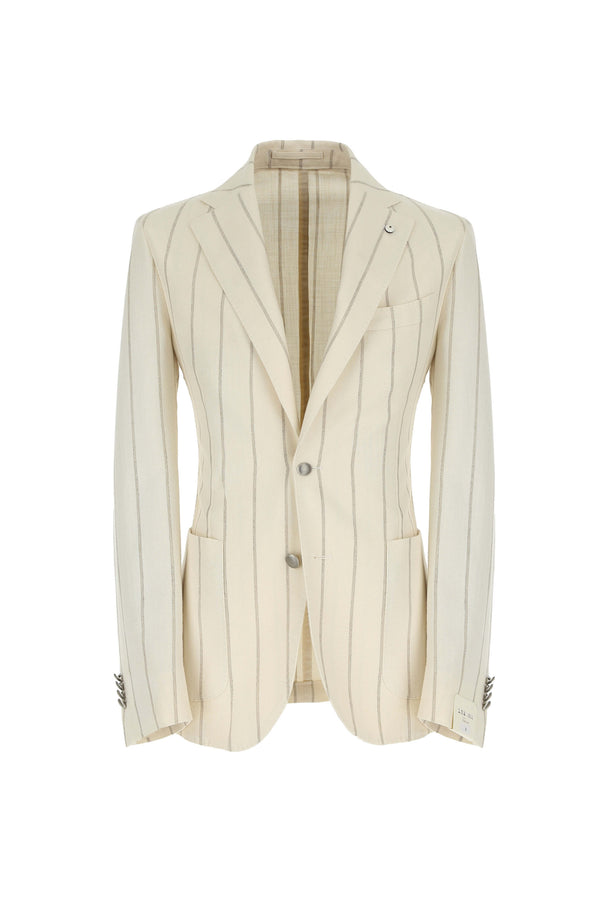 L.B.M. 1911 Giacca Jack slim washed bianca Giacca Jack slim washed bianca Shopping Online