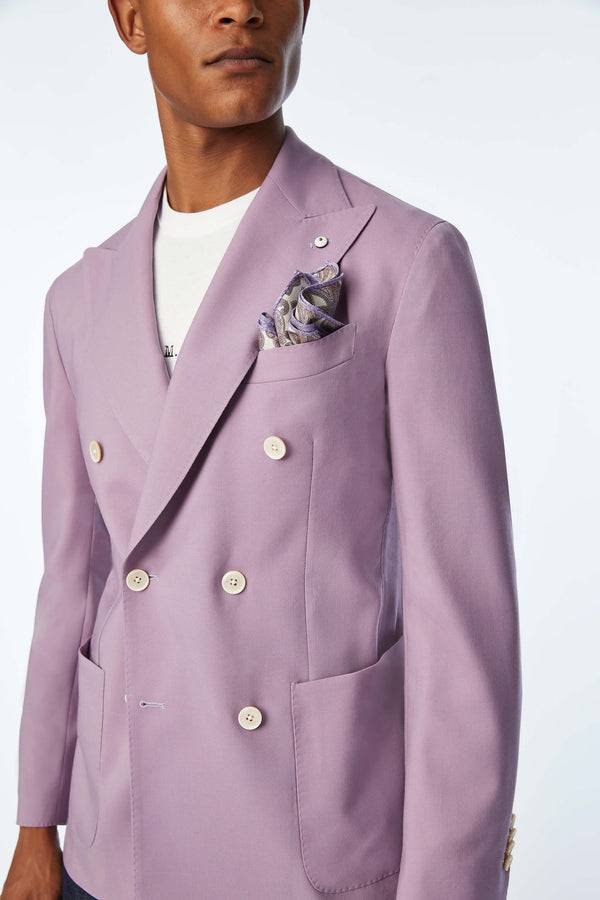 L.B.M. 1911 Giacca TOM doppiopetto washed lilla Giacca TOM doppiopetto washed lilla Shopping online