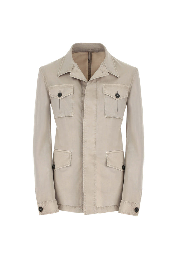 L.B.M. 1911 Overshirt tinto capo beige Overshirt tinto capo beige Presa
