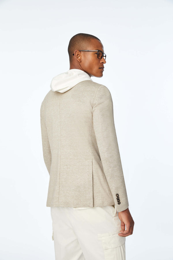 L.B.M. 1911 Giacca Simon in jersey beige Giacca Simon in jersey beige Sconto