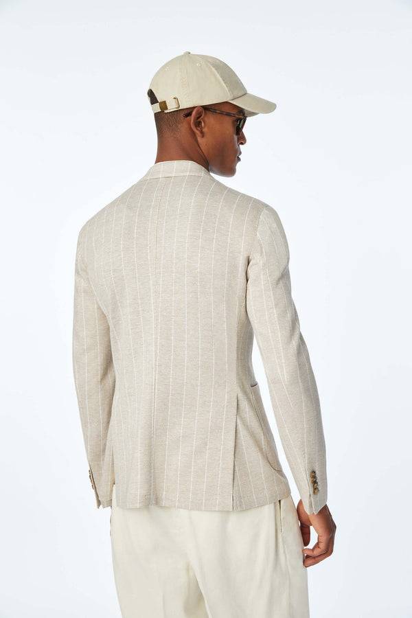 L.B.M. 1911 Giacca JACK in jersey beige Giacca JACK in jersey beige In Vendita