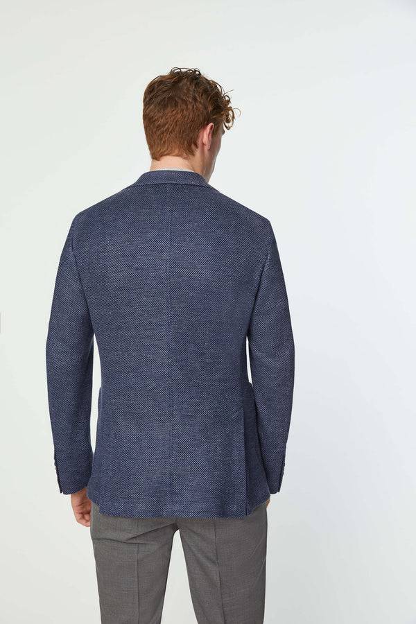 L.B.M. 1911 Giacca JACK in jersey blu denim Giacca JACK in jersey blu denim 2025