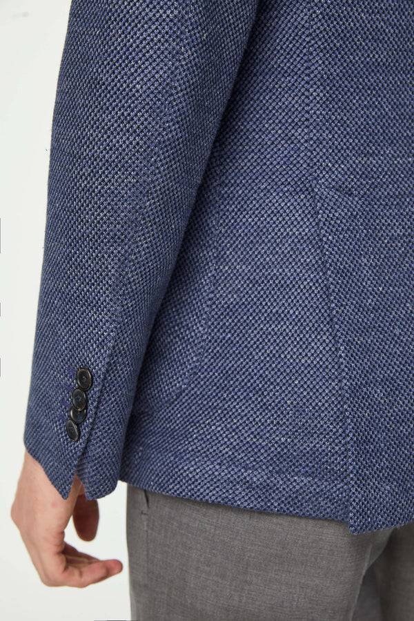 L.B.M. 1911 Giacca JACK in jersey blu denim Giacca JACK in jersey blu denim 2025