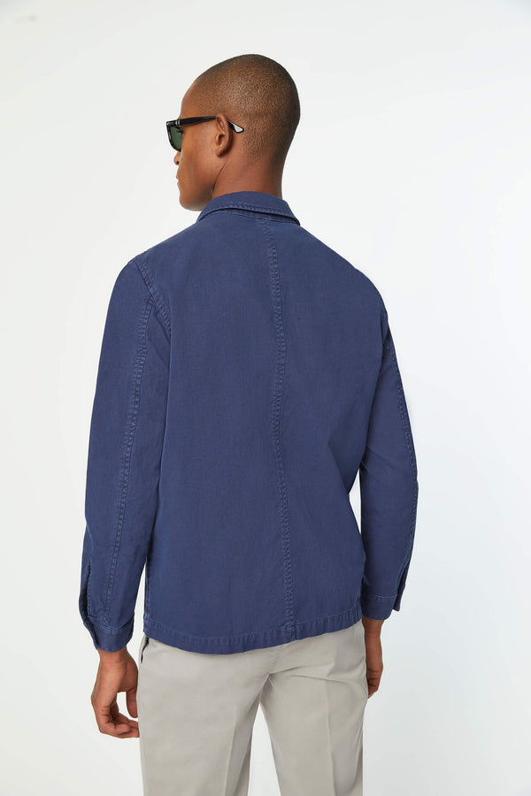 L.B.M. 1911 Overshirt tinto capo blu denim Overshirt tinto capo blu denim Italy