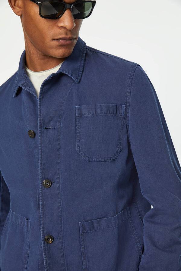 L.B.M. 1911 Overshirt tinto capo blu denim Overshirt tinto capo blu denim Italy