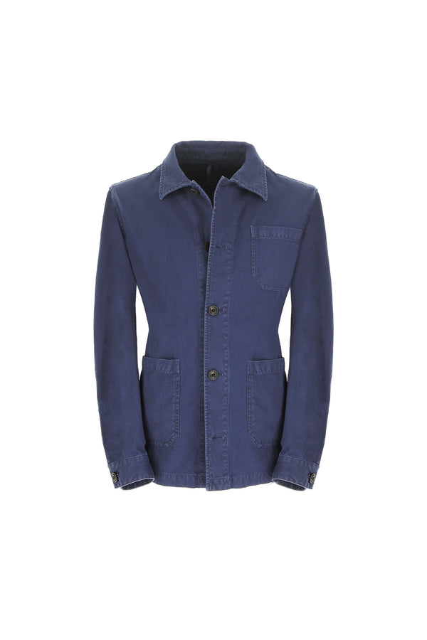 L.B.M. 1911 Overshirt tinto capo blu denim Overshirt tinto capo blu denim Italy