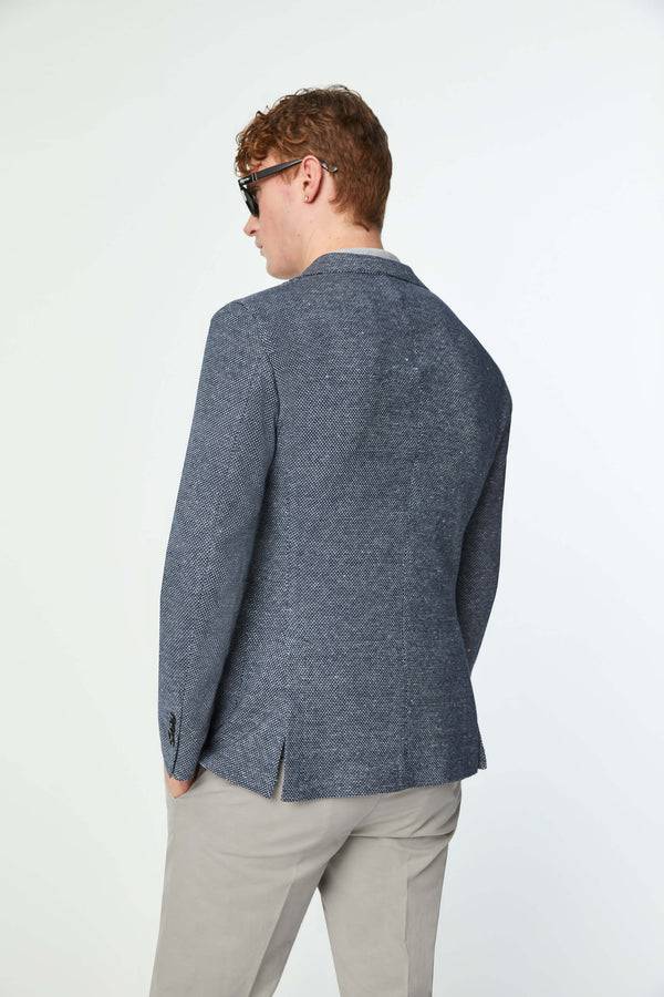 L.B.M. 1911 Giacca JACK in jersey azzurro polvere Giacca JACK in jersey azzurro polvere Italia