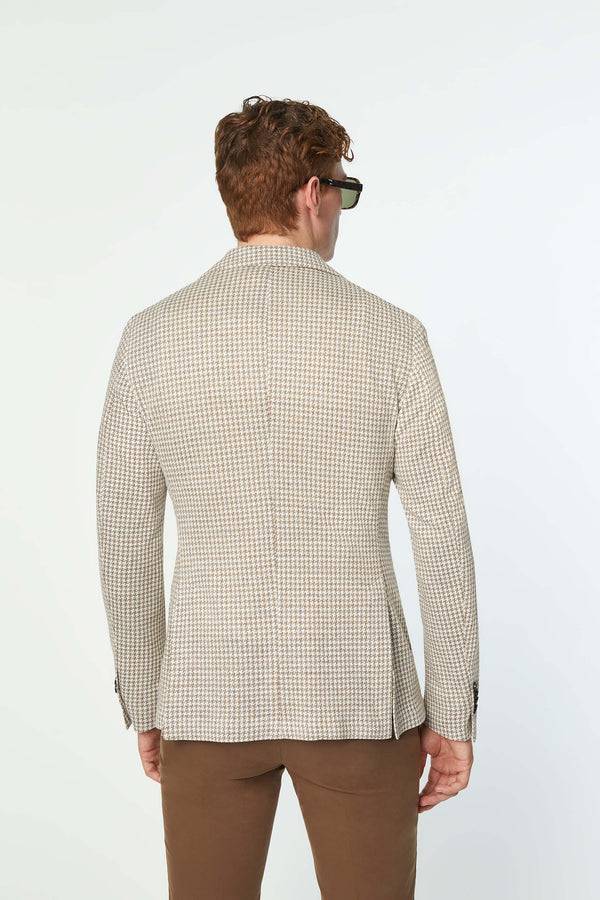 L.B.M. 1911 Giacca STEVE in jersey beige Giacca STEVE in jersey beige Qualità