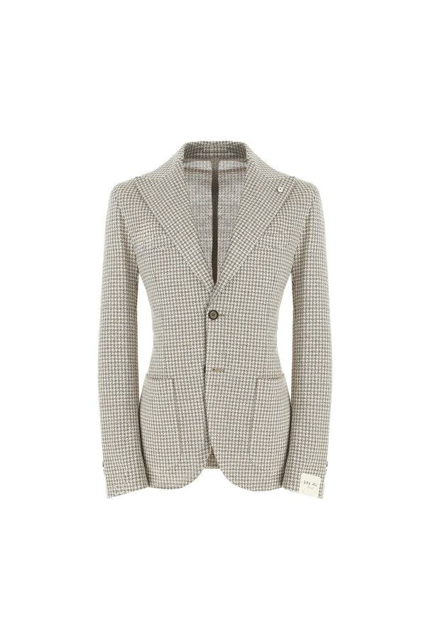 L.B.M. 1911 Giacca STEVE in jersey beige Giacca STEVE in jersey beige Qualità