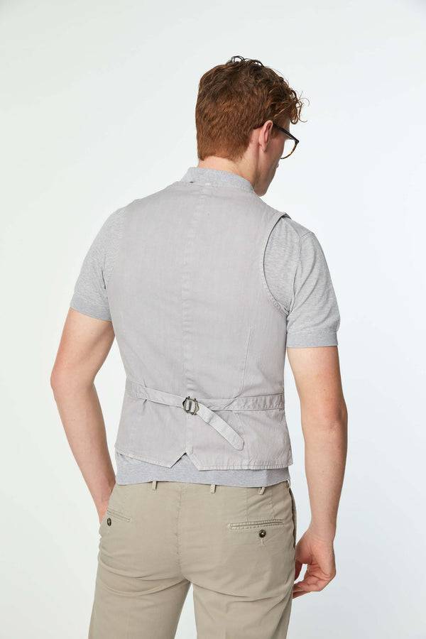 L.B.M. 1911 Gilet MIKE tinto capo grigio Gilet MIKE tinto capo grigio Consegna Veloce