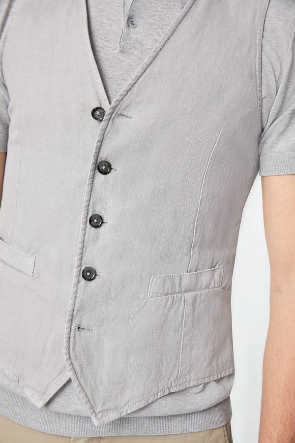 L.B.M. 1911 Gilet MIKE tinto capo grigio Gilet MIKE tinto capo grigio Consegna Veloce