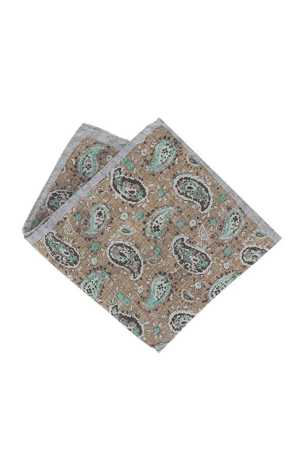 L.B.M. 1911 Pochette marrone fantasia geometrica Pochette marrone fantasia geometrica Prezzo Ridotto