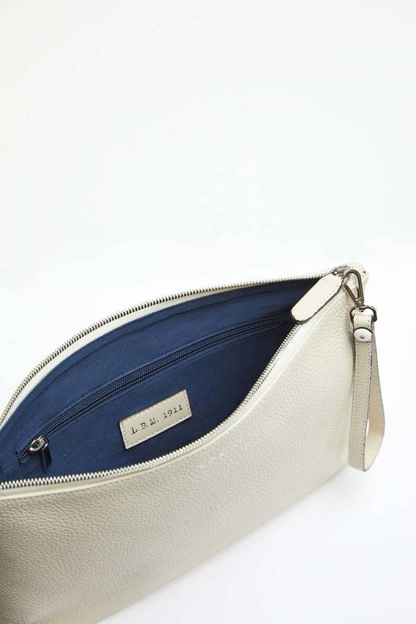 L.B.M. 1911 Pochette in pelle beige Pochette in pelle beige Hotsell