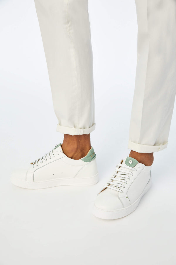 L.B.M. 1911 Sneakers retro-tennis verde Sneakers retro-tennis verde In Linea