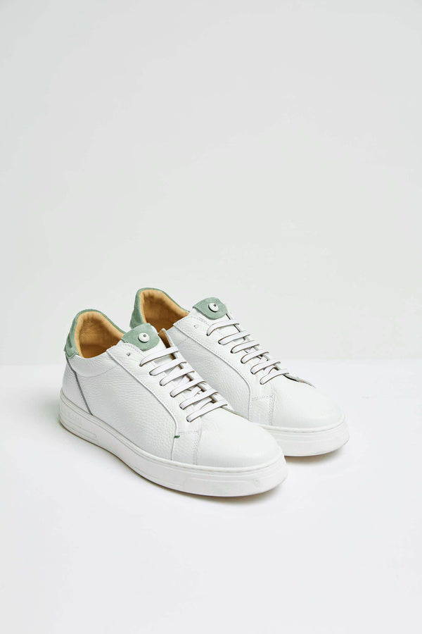 L.B.M. 1911 Sneakers retro-tennis verde Sneakers retro-tennis verde In Linea
