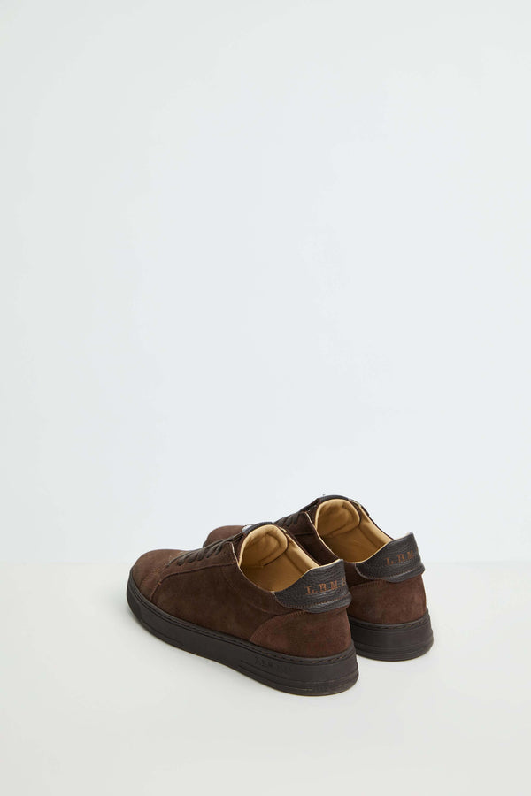 L.B.M. 1911 Sneaker retro-tennis marrone Sneaker retro-tennis marrone Qualità