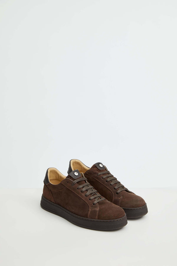 L.B.M. 1911 Sneaker retro-tennis marrone Sneaker retro-tennis marrone Qualità