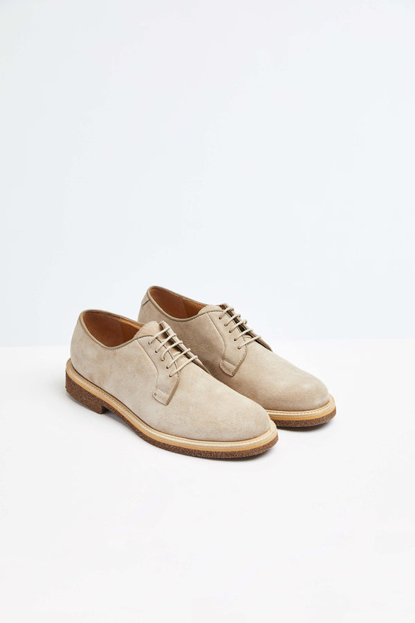 L.B.M. 1911 Derby in pelle beige Derby in pelle beige Vendita