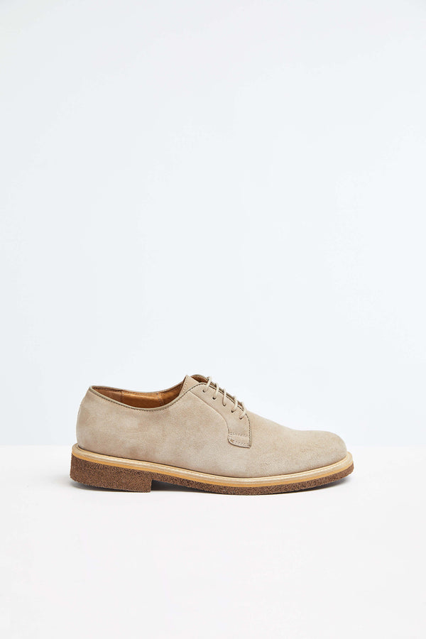L.B.M. 1911 Derby in pelle beige Derby in pelle beige Vendita