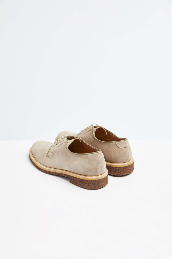 L.B.M. 1911 Derby in pelle beige Derby in pelle beige Vendita