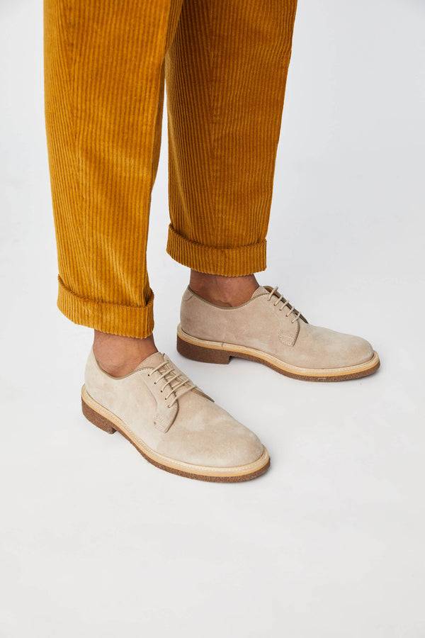 L.B.M. 1911 Derby in pelle beige Derby in pelle beige Vendita