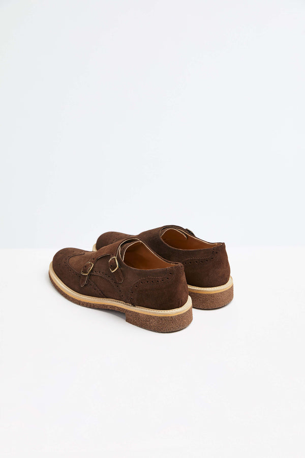 L.B.M. 1911 Monkstrap in pelle marrone Monkstrap in pelle marrone Soddisfazione Garantita